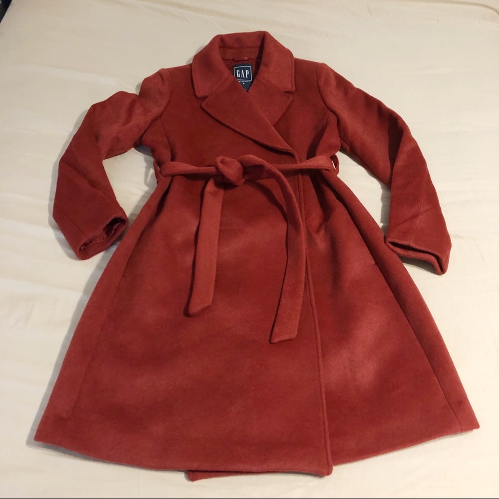 NWT Gap Maternity Wool Blend Coat
